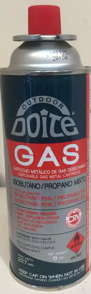 Gas para soplete