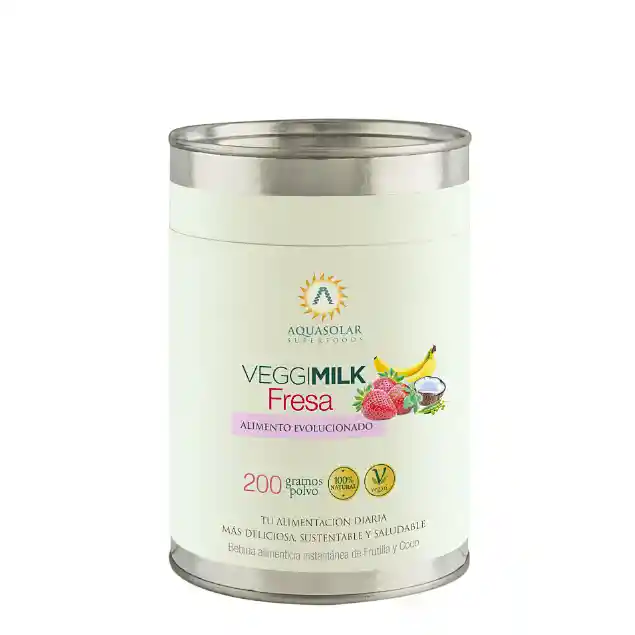 Veggimilk fresa polvo 200gr