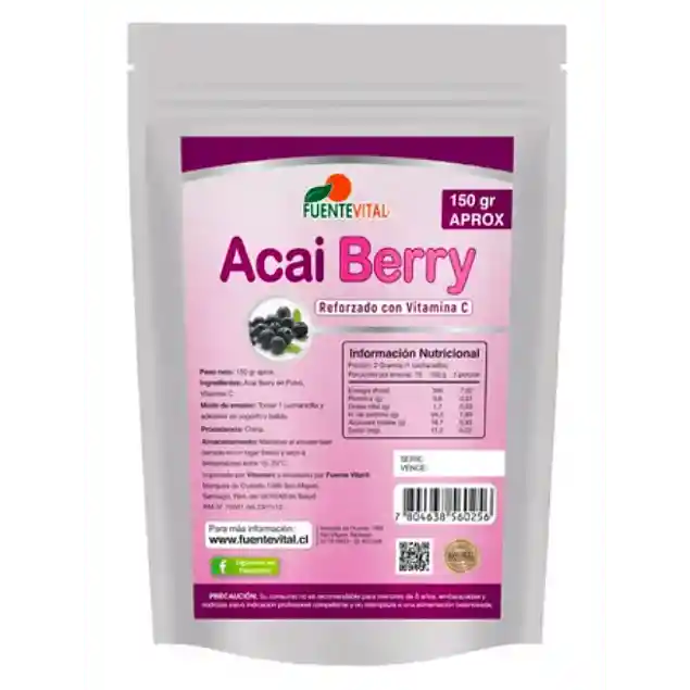 Acai berry 150gr polvo