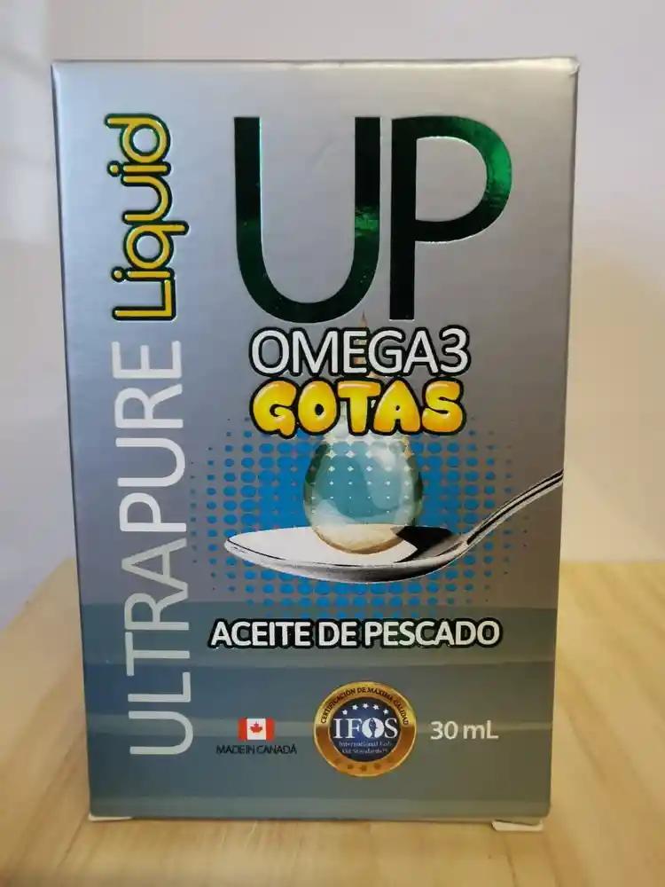 Up omega 3 gotas - aceite de pescado.