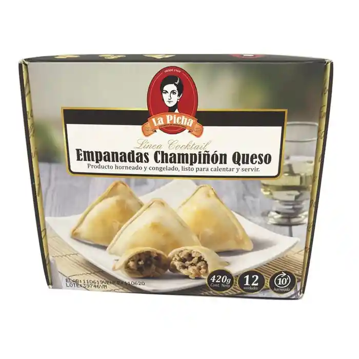 Empanadas coctel champiñón queso