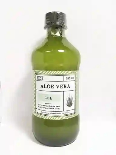 Aloe vera gel 500 ml 100% natural - vegano - sin gluten