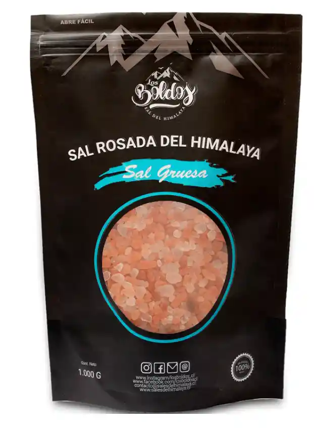 Sal rosada del himalaya gruesa