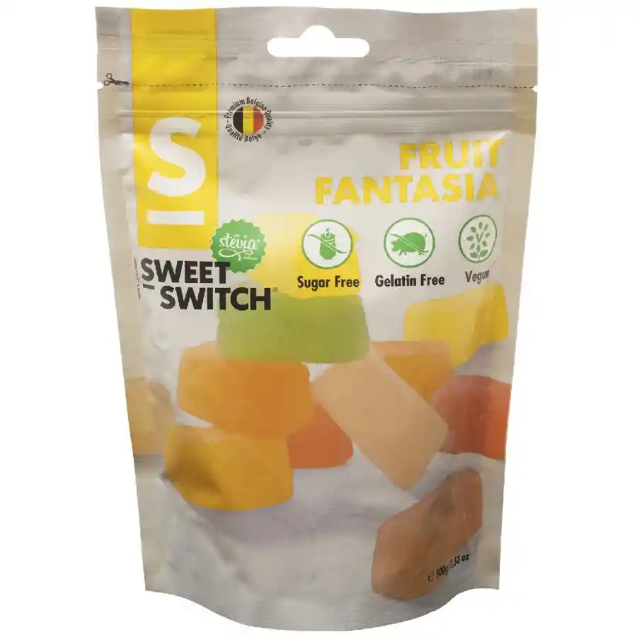 Gomitas de fruta veganas