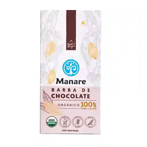 Chocolate orgánico 100% cacao