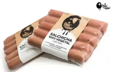 Salchicha tofu 5 unidades 225gr vegano - congelado no vives de e