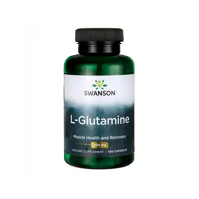 L-glutamina 500mg 100 capsulas