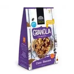 Granola coco banana endulzada con datiles