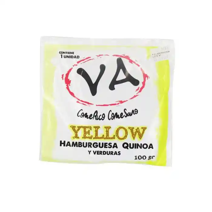 Hamburguesa quinoa y verduras