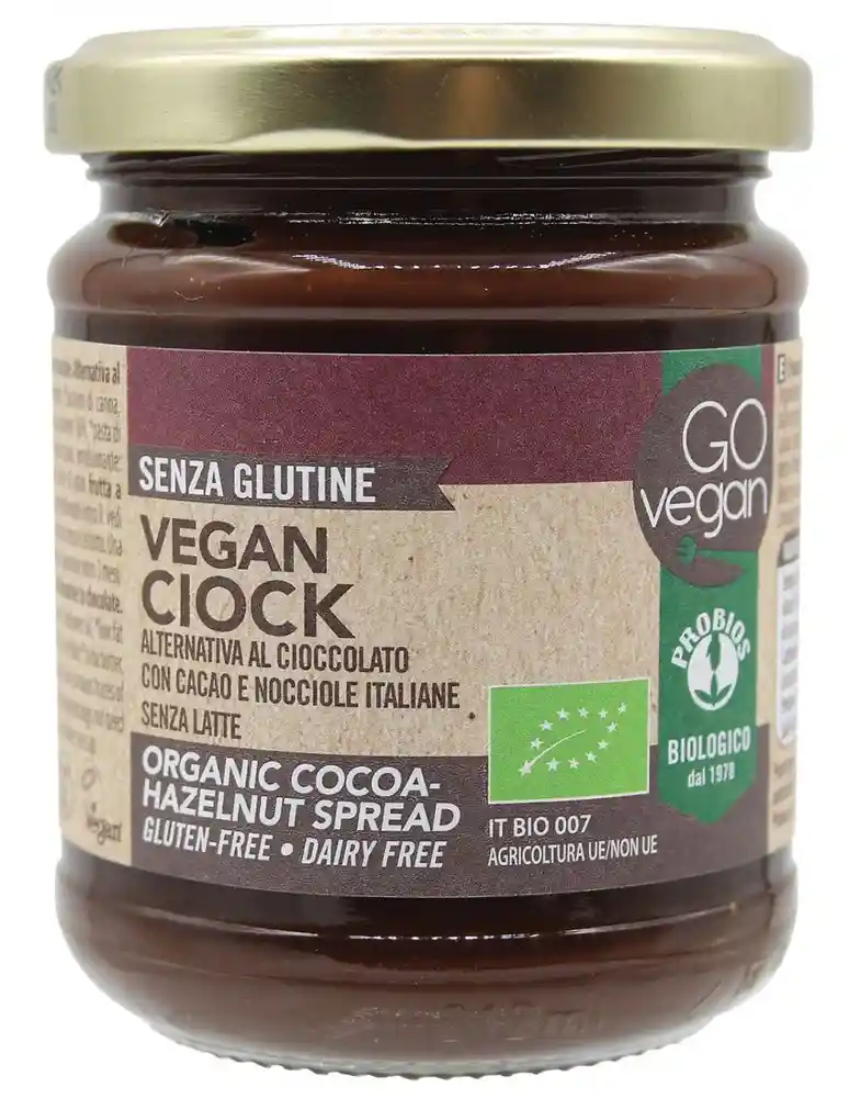 La Vegana Vegan Ciock Chocolate (Nutel Sin Gluten Y Orgánica)