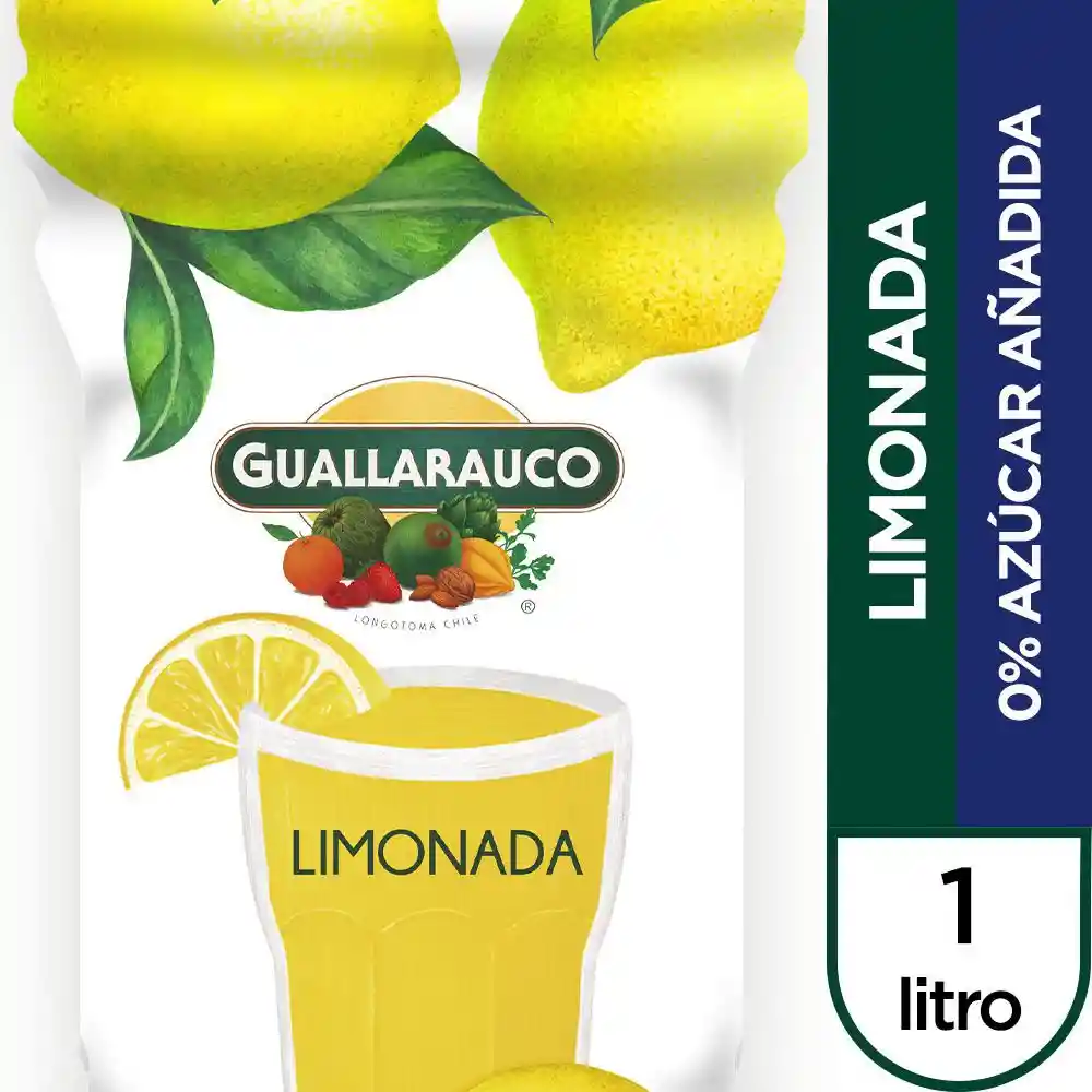 Limonada 0% azúcar añadida