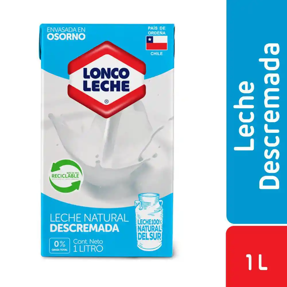 Loncoleche Leche Descremada 1 L