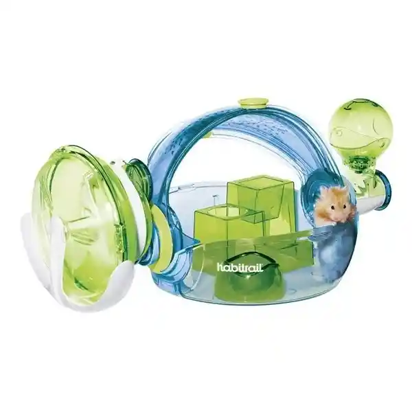 Habitrail Jaula de Hamster Ovo Home Azul