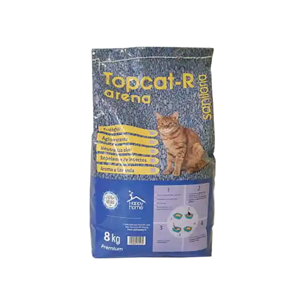 Topcat- R Arena Para Gato Sanitaria 8 Kg