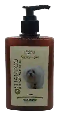 Pet Happy Shampoo Nutritivo Aceite de Coco Natural Spa 320 mL
