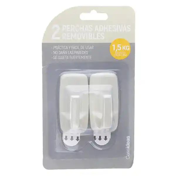 Casaideas Percha Adhesiva