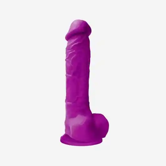 New Sensations Dildo Colours Pleasures 8 Purple