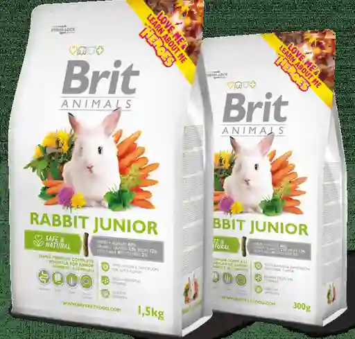 Brit Care Alimento de Conejo Animals Rabbit Junior 1.5 Kg