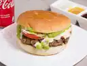 Combo Burger Fest + Papas + Bebida 350 ml