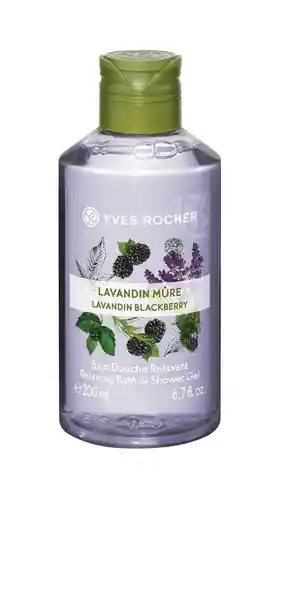 Yves Rocher Gel de Ducha Corporal Lavandín y Mora 200 mL