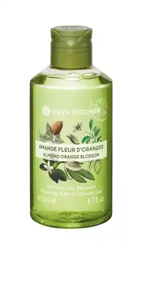 Yves Rocher Gel de Ducha Corporal Almendra y Naranjo 200 mL