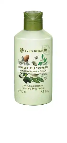 Yves Rocher Leche Corporal Almendra y Flor de Naranjo 200 mL