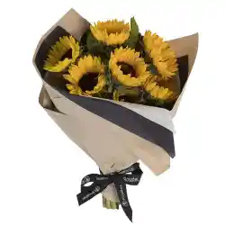 Bouquet Con 8 Girasoles