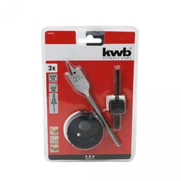 KWB Kit Para Instalacion De Cerradura Con Sierra Copa