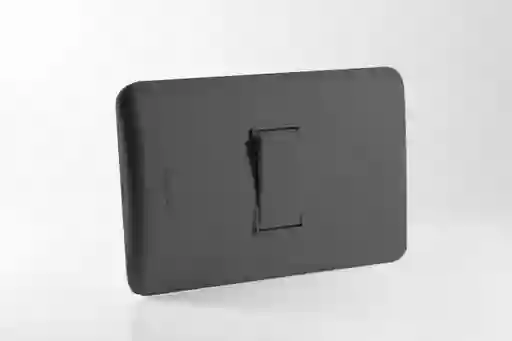 Rema Interruptor Simple Embutido Negro 9/12 10A