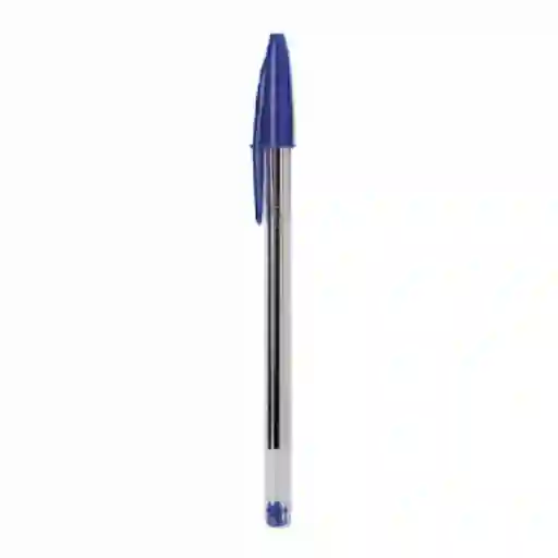 Bic Lapiz Cristal Azul