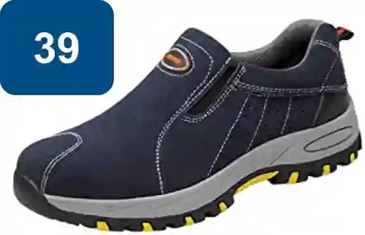 Rukafe Basics Zapatos de Seguridad Sin Cordones Azul Nº39