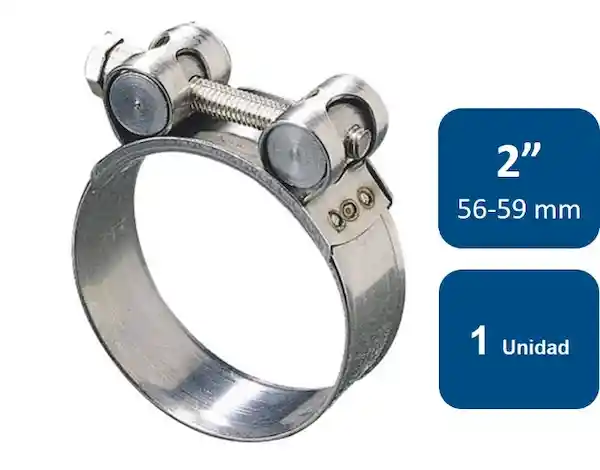Hoffens Abrazadera de a la Presión 2 Pulgada (56-59 mm)