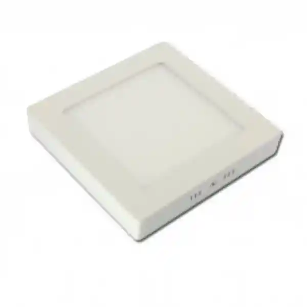 Globaltronics Foco Cuadrado Led 24W Luz Blanca 6000K