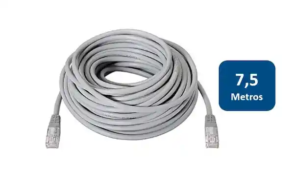 Macrotel Cable de Red Rj-45 7.5 Metros