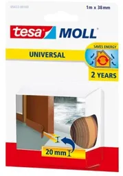 Tesa Tesamoll Universal Para Puertas 38 mm x 1 m Café