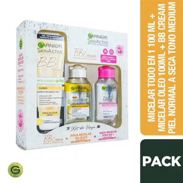 BB Cream Garnier Kit Skin Active