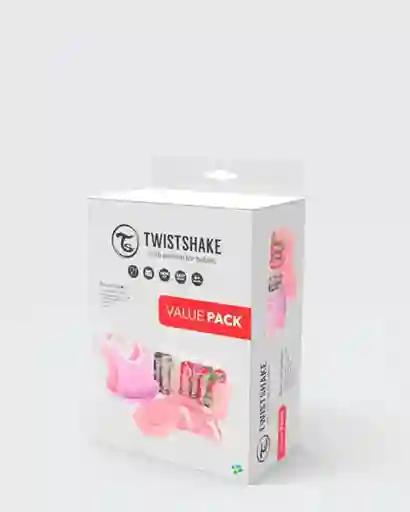 Twistshake Pack Value Vajilla Niña