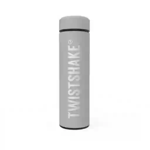 Twistshake Termo Para Agua Hot & Cold Gris Capacidad 420 mL
