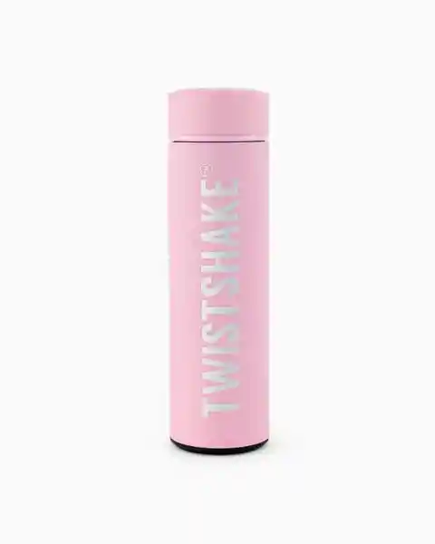 Twistshake Termo Para Agua Hot Rosado Pastel Capacidad 420 mL