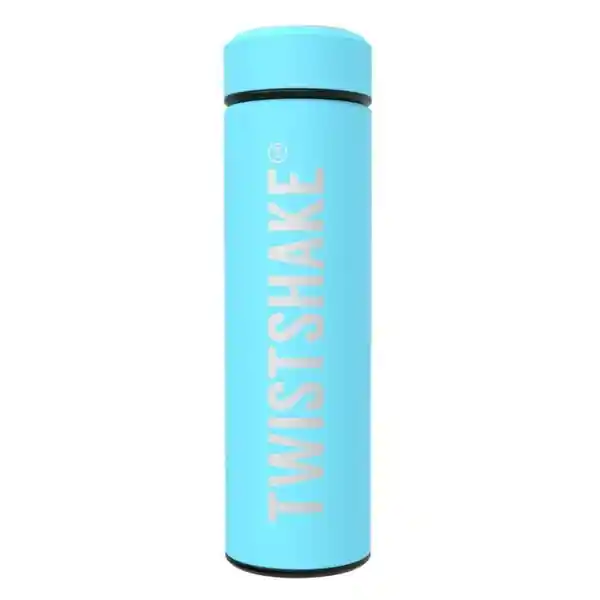 Twistshake Termo Para Agua Hot Azul Pastel Capacidad 420 mL