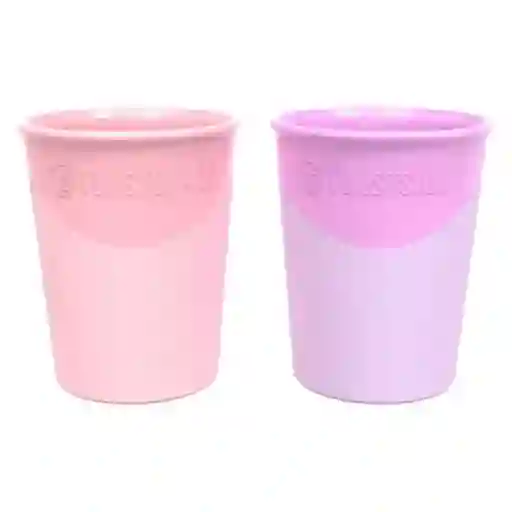 Twistshake Vasos Rosado Morado Capacidad 170 mL