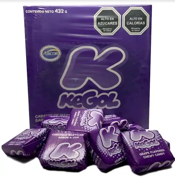 Kegol Caramelo Masticable Uva