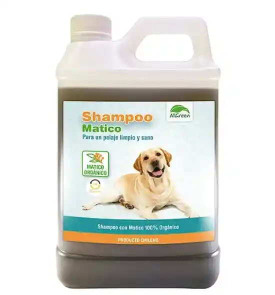 Allgreen Shampoo Pet Shampoo de Matico 1 Litro