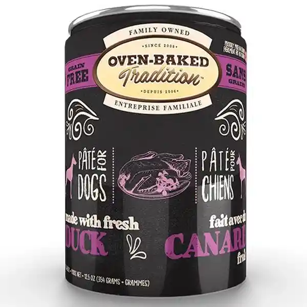 Obt Snack Pate Duck Adult Dog 354 g