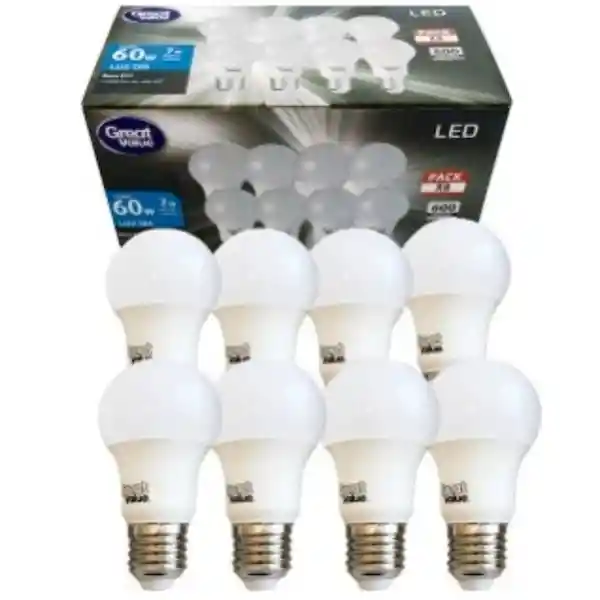 Item Ampolleta Led Bola A60 7w Ld E27