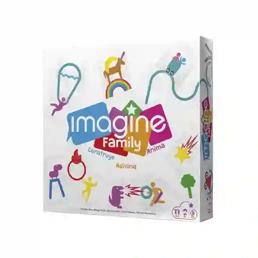 Asmodee Juego de Mesa Imagine Family