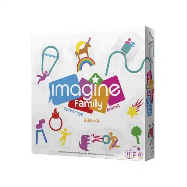 Asmodee Juego de Mesa Imagine Family