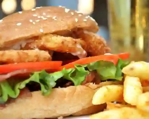 Sandwich El Soñador + Papas Fritas