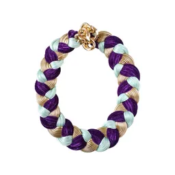 Maria la Biyux Collar Purple Velvet Queen