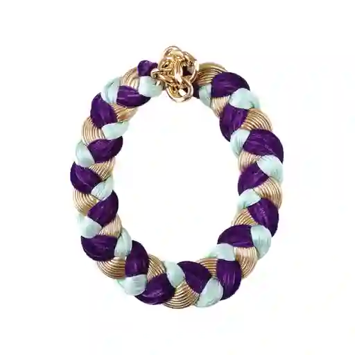 Maria la Biyux Collar Purple Velvet Queen
